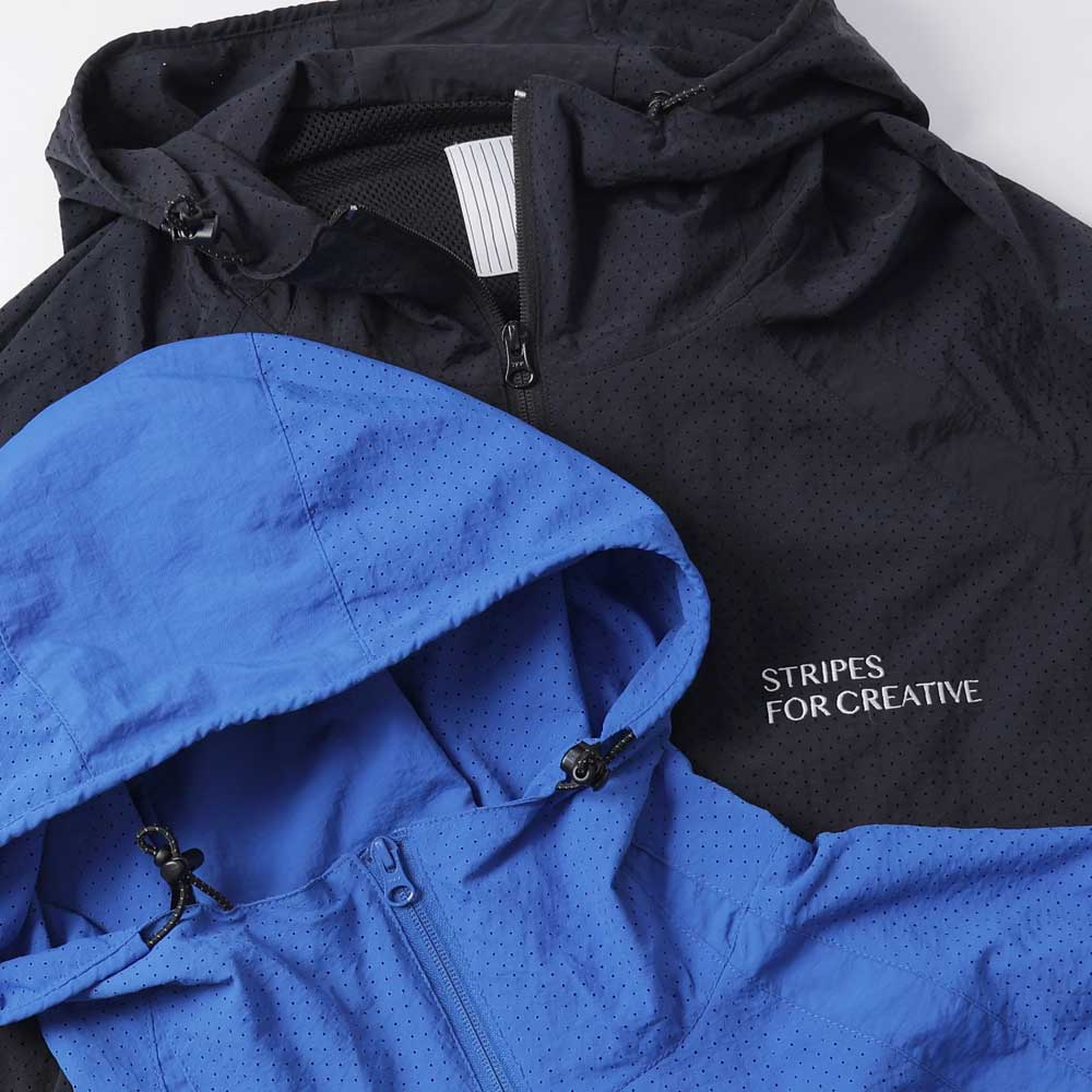 PUNCHING NYLON HOODY