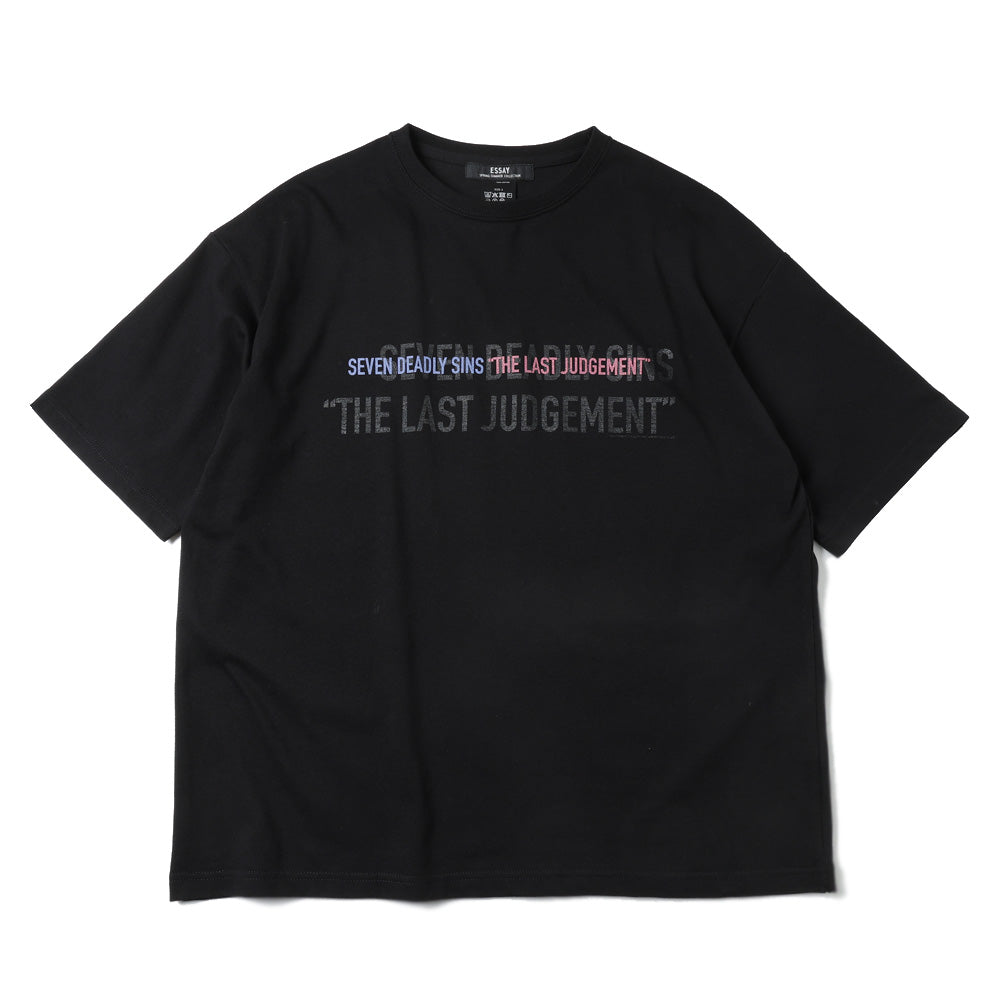 EAASY OVERSIZED DROP SHOULDER T-SHIRT (ES22TS-03/C) | ESSAY / Cut
