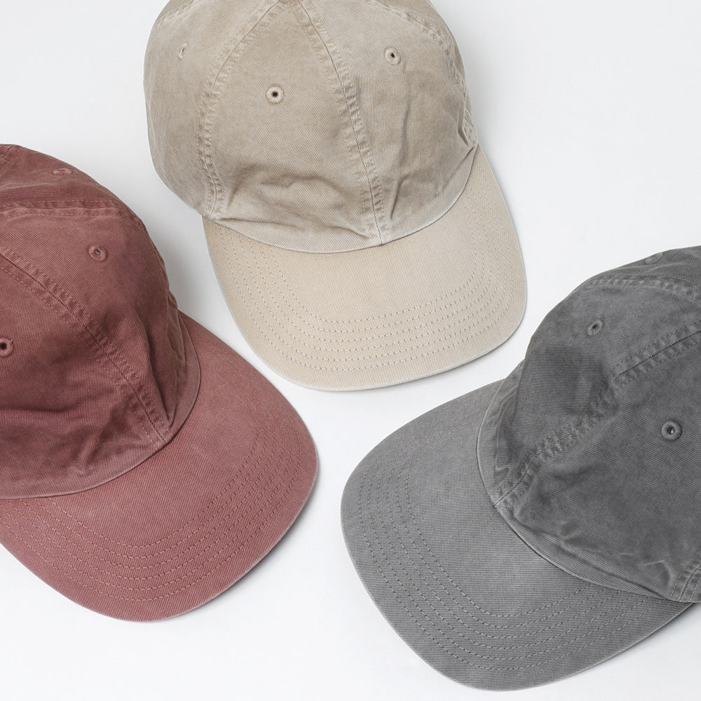 GARMENT-DYED FINX CHINO CAP MADE BY KIJIMA TAKAYUKI