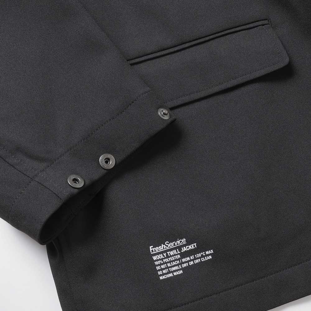 WOOLY TWILL JACKET