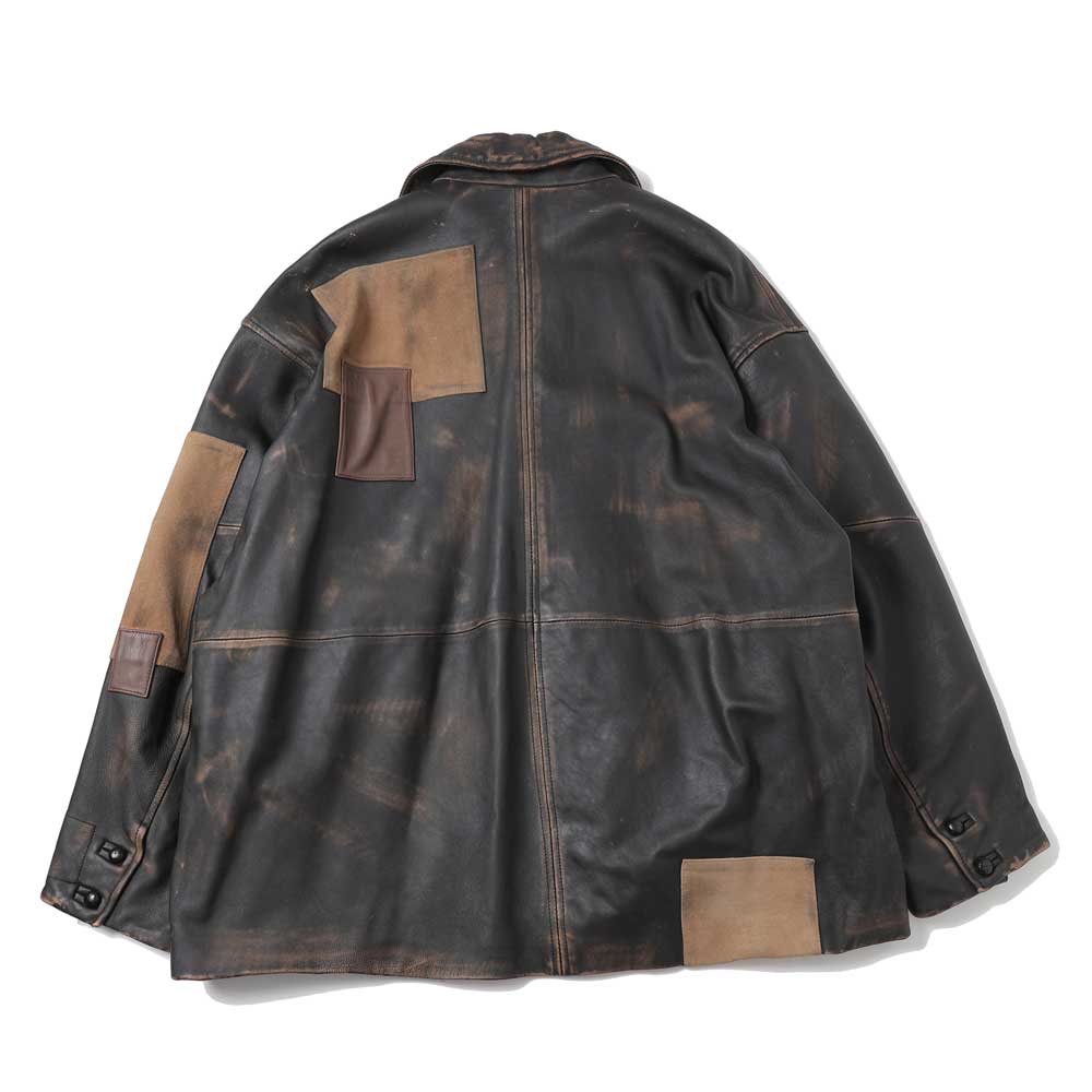 PATCHWORK LEATHER JACKET
