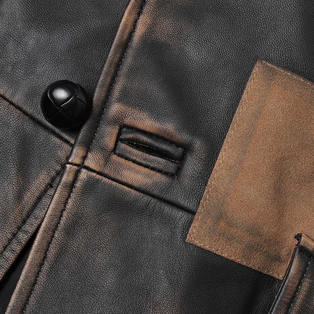 PATCHWORK LEATHER JACKET