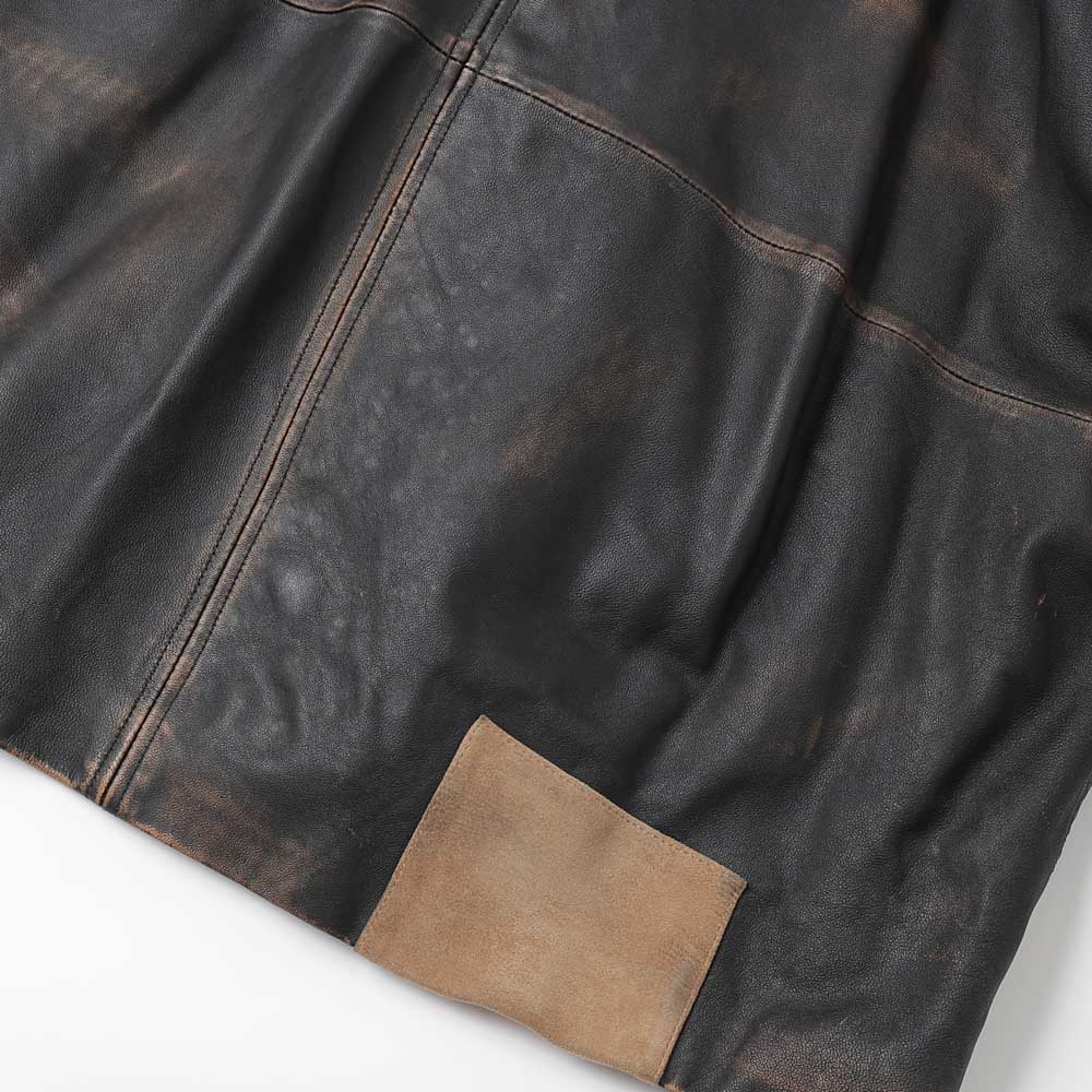 PATCHWORK LEATHER JACKET