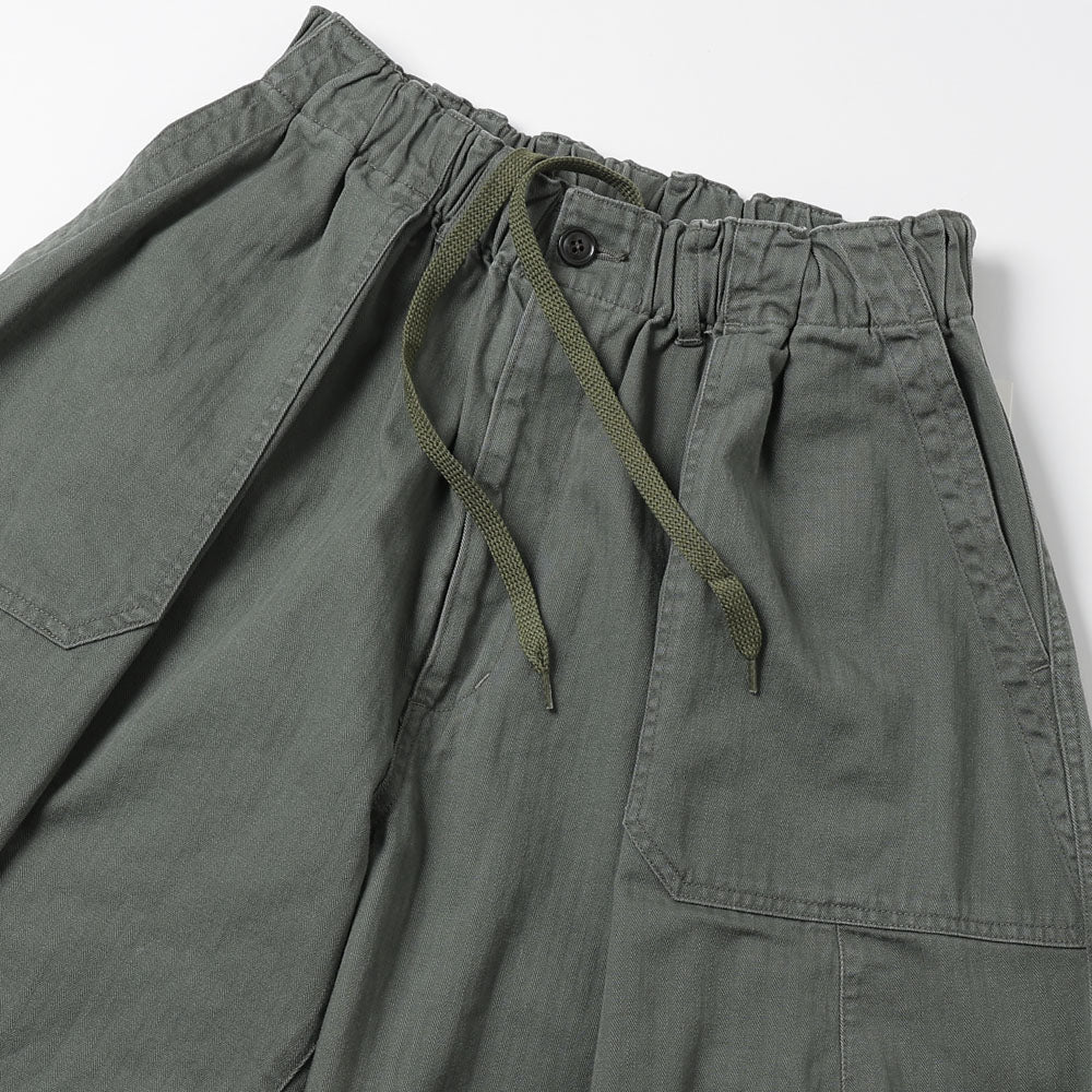 HERRINGBONE BALLOONBAKER PANTS