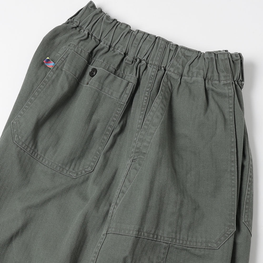 HERRINGBONE BALLOONBAKER PANTS
