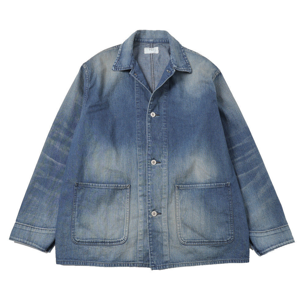 HERILL（ヘリル） Nep Denim Chore Jacket 26-011-HL-8170-10 (26-011