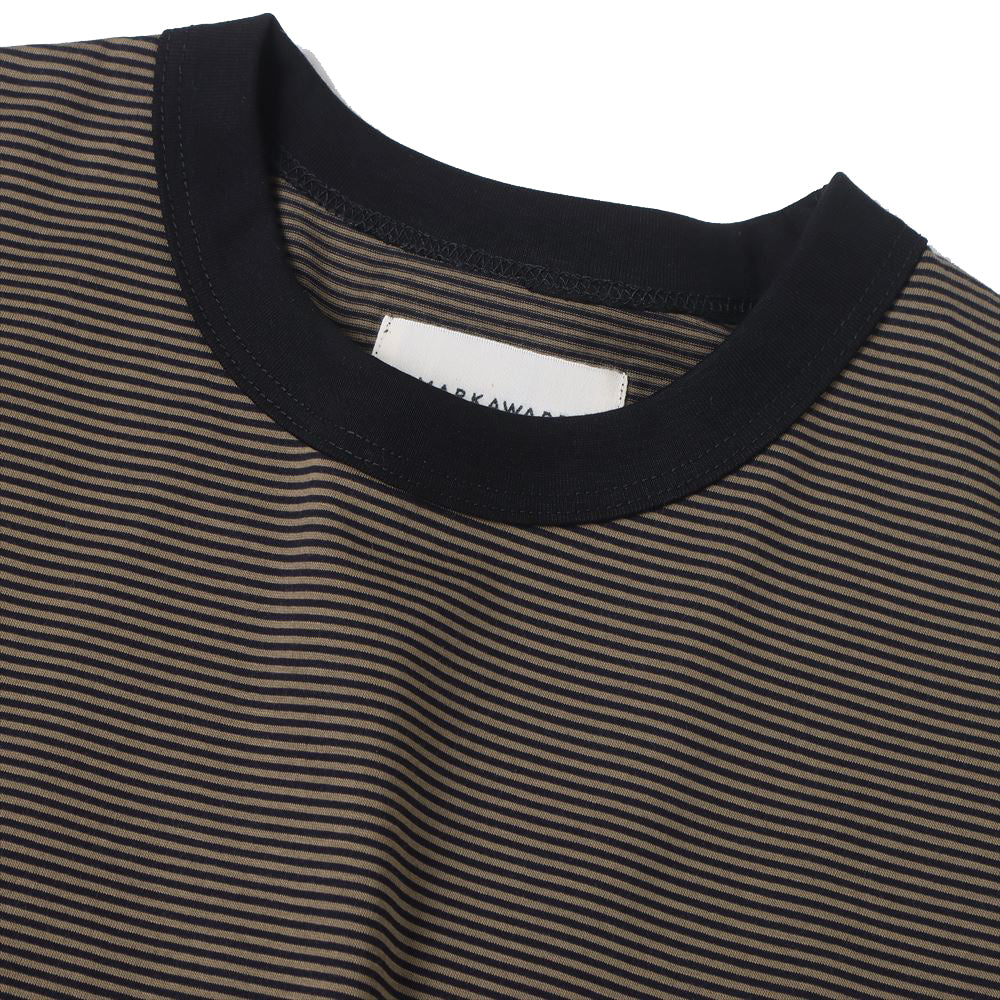 COMFORT FIT Tee ORGANIC SUPIMA BORDER