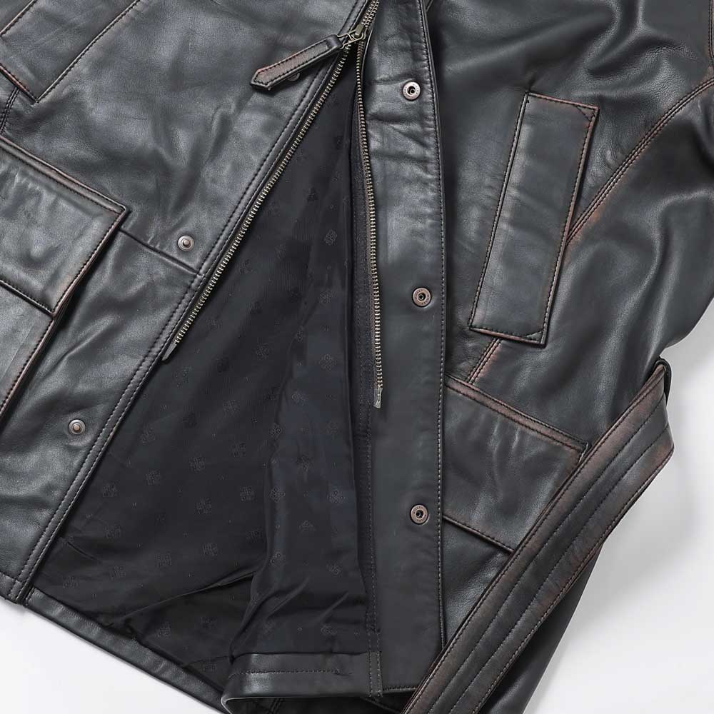 HORSE RIDING JACKET - India Lamb Leather -