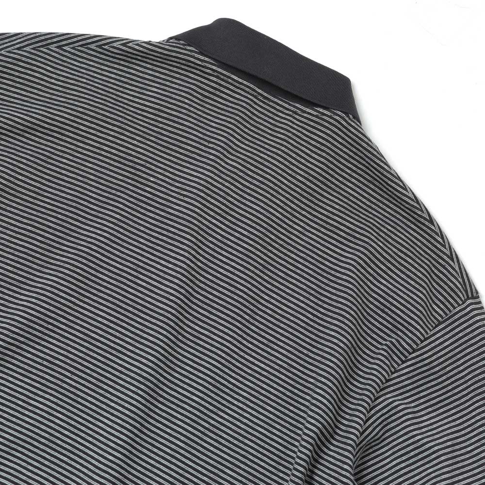 Multi Striped Polo Collar S/S Tee