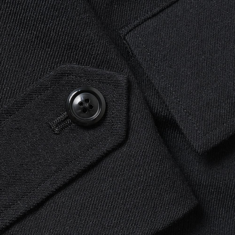 RAGLAN SLEEVE COAT TUMBLED WOOL SERGE