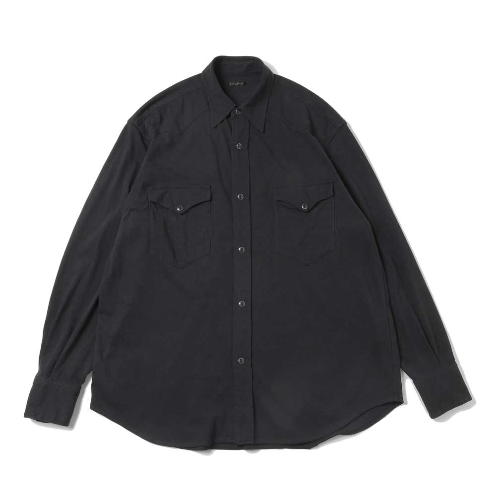 COMOLI) ジャージ ウエスタンシャツ (D01-05028) | COMOLI / シャツ