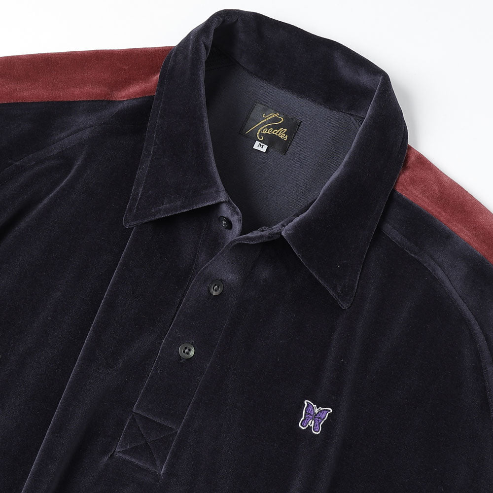 Side Line Pullover Shirt - C/PE Velour