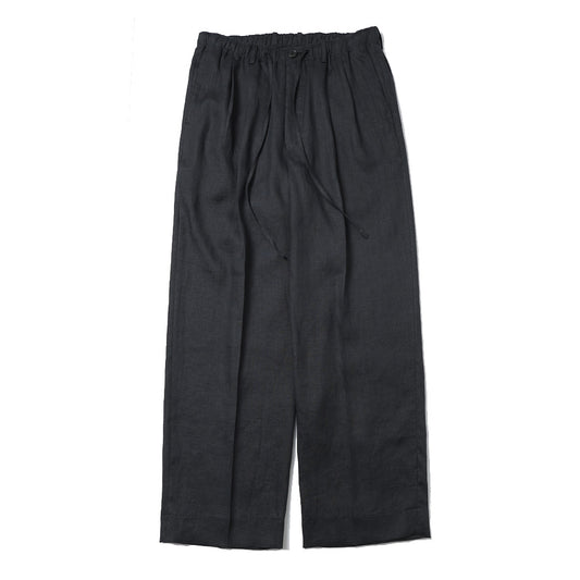 CLASSIC FIT TWO TUCK EASY TROUSERS HEMP