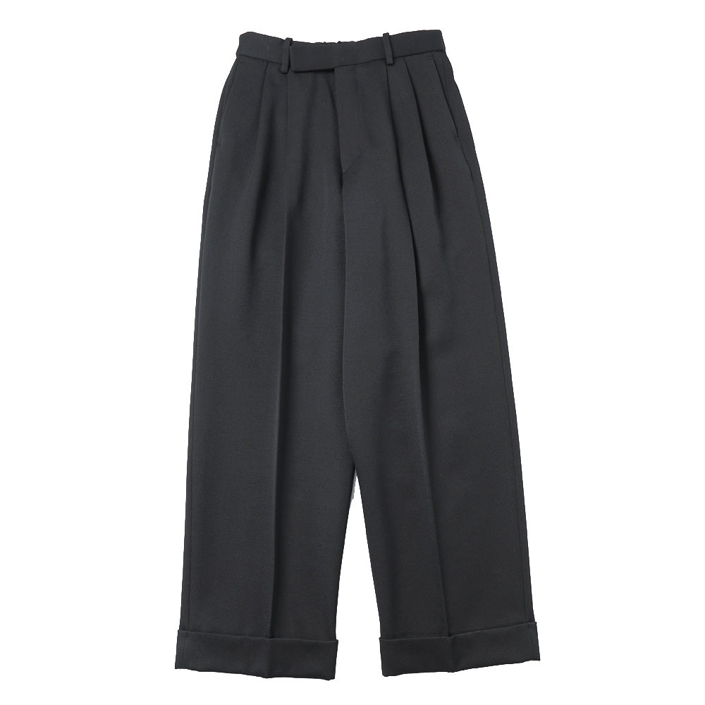 MARKAWARE(マーカウェア) - DOUBLE PLEATED WIDE TROUSERS POLWARTH