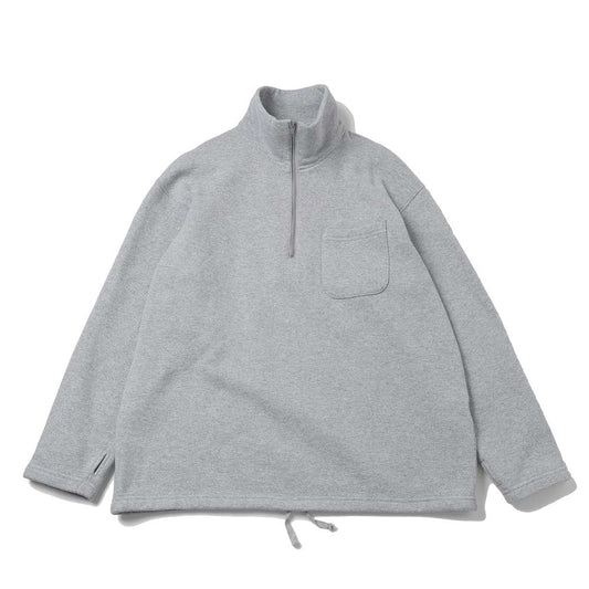 Zip Mock Neck - 12oz Cotton Fleece
