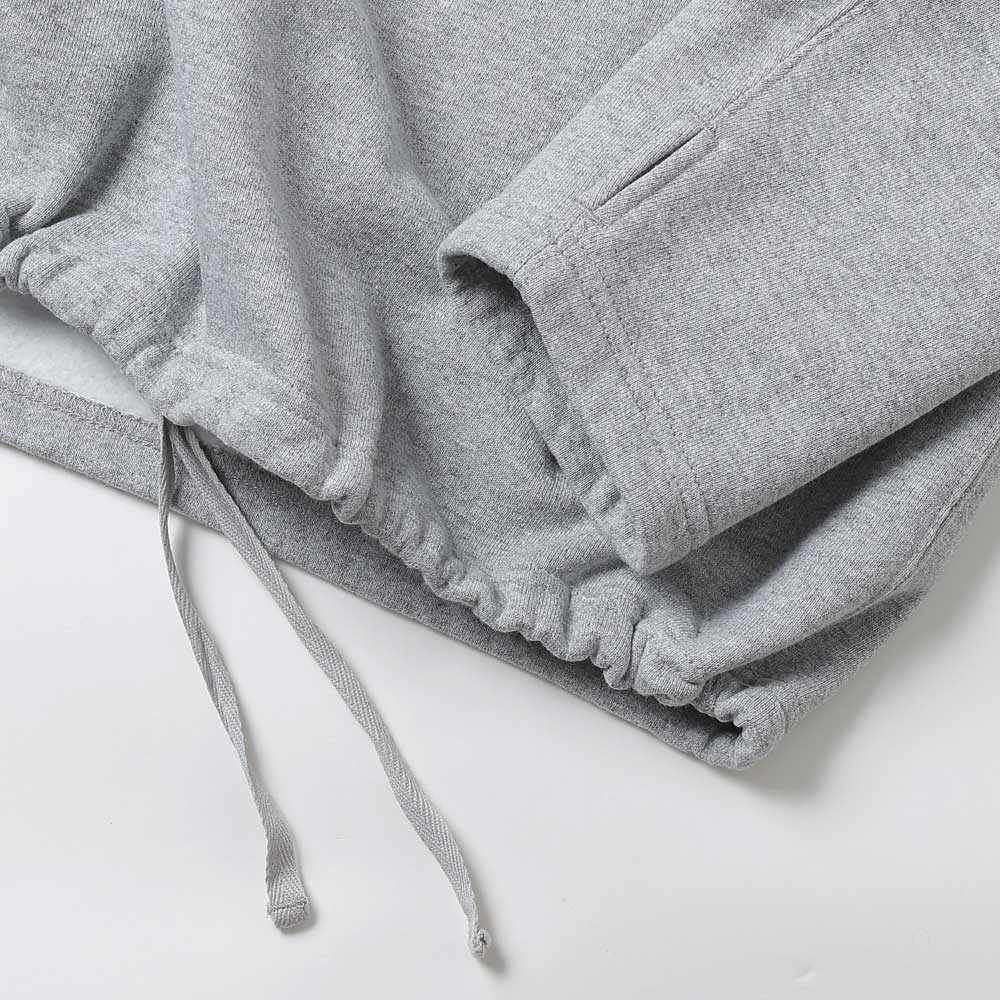 Zip Mock Neck - 12oz Cotton Fleece