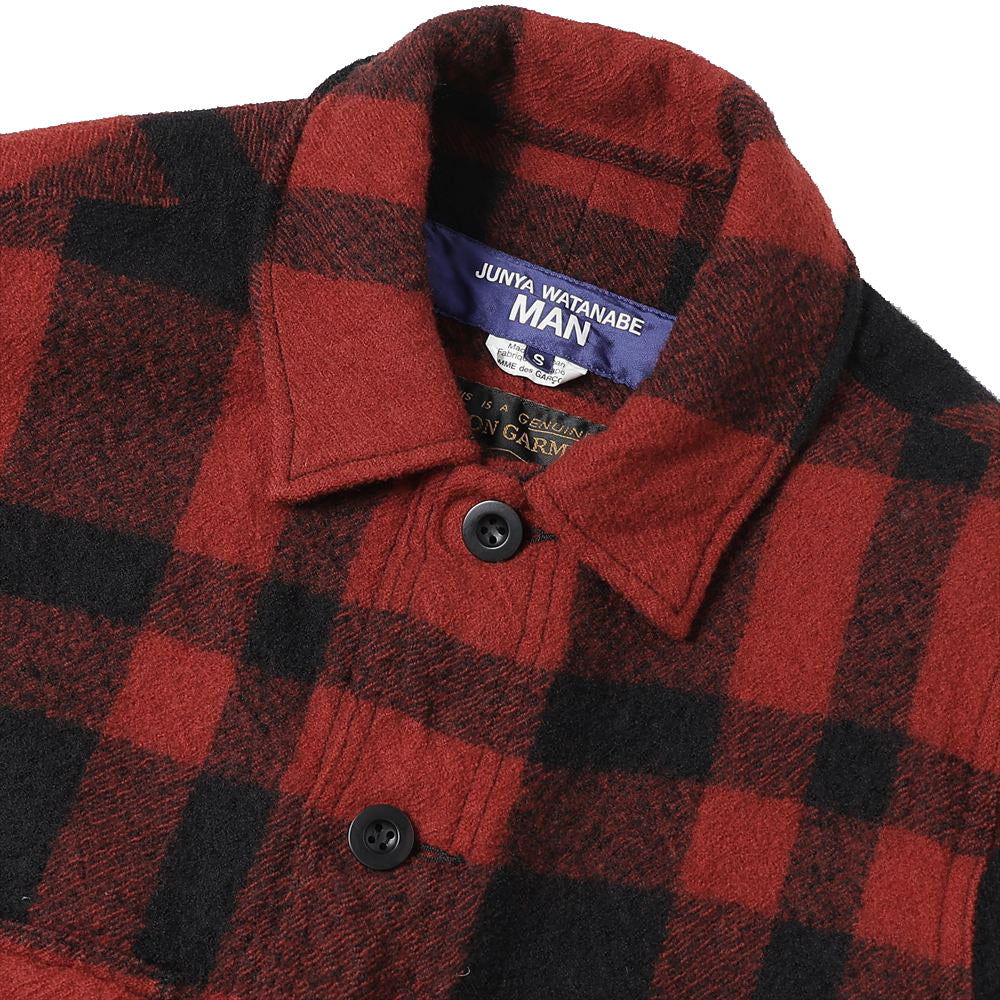 Wool check product shrunken FILSON W name J009
