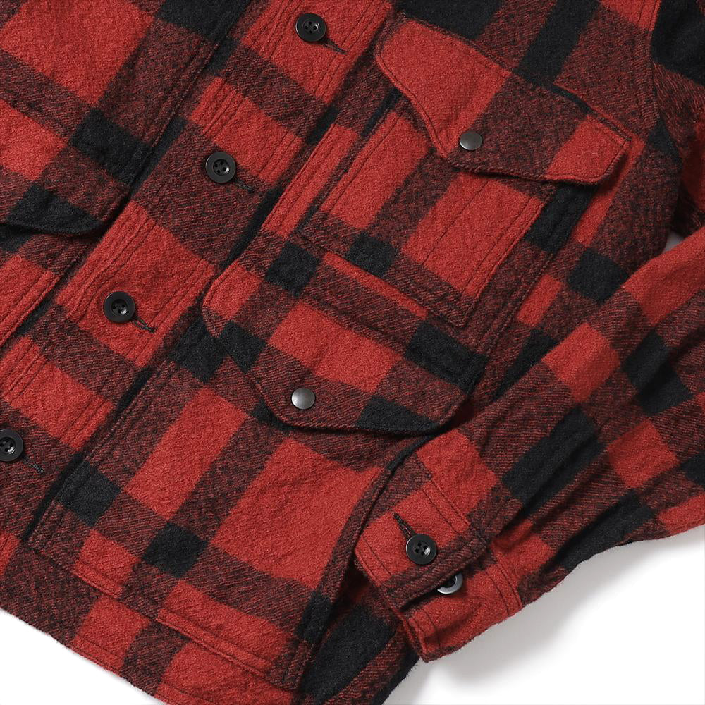 Wool check product shrunken FILSON W name J009