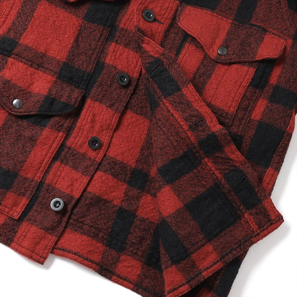 Wool check product shrunken FILSON W name J009