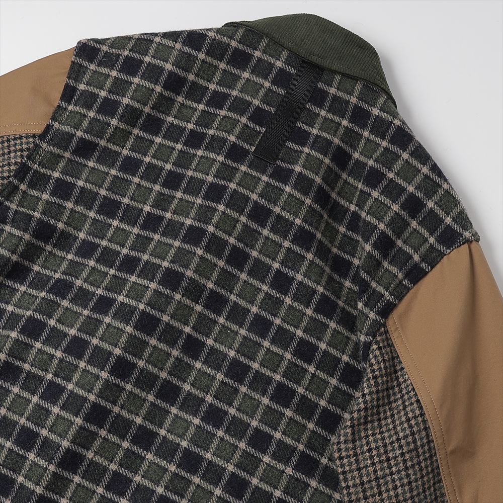 Cotton Oxford x Wool Nylon Check Filson Double Name