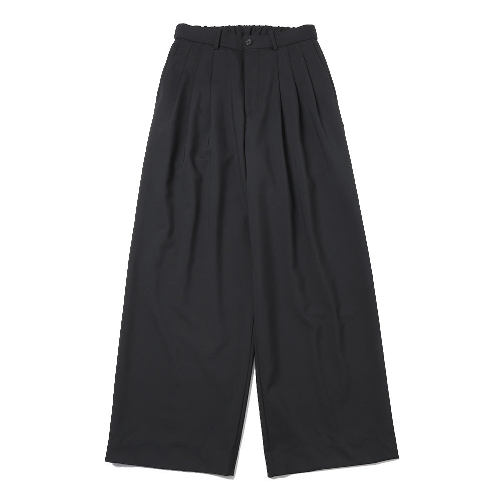 MARKAWARE(マーカウェア) - TRIPLE PLEATED WIDE TROUSERS ORGANIC