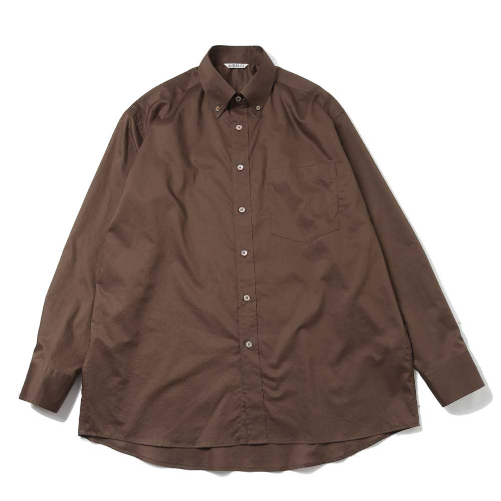 WASHED FINX TYPEWRITER BUTTON DOWN SHIRT