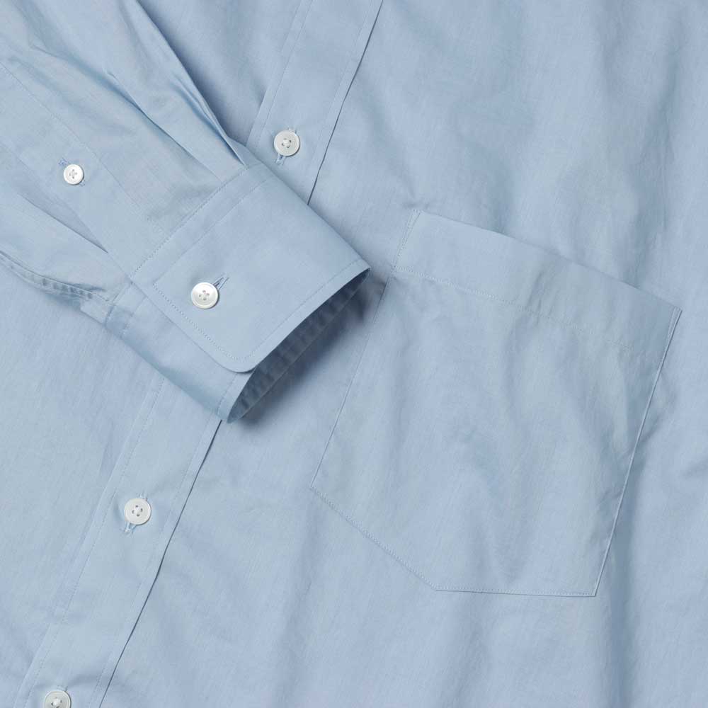 WASHED FINX TYPEWRITER BUTTON DOWN SHIRT
