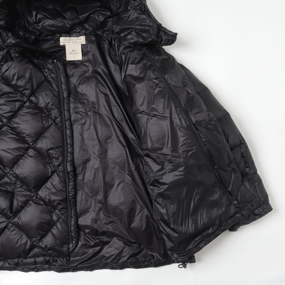 Ultra-lightweight diamond quilted outdoor down jacket and hoodie
