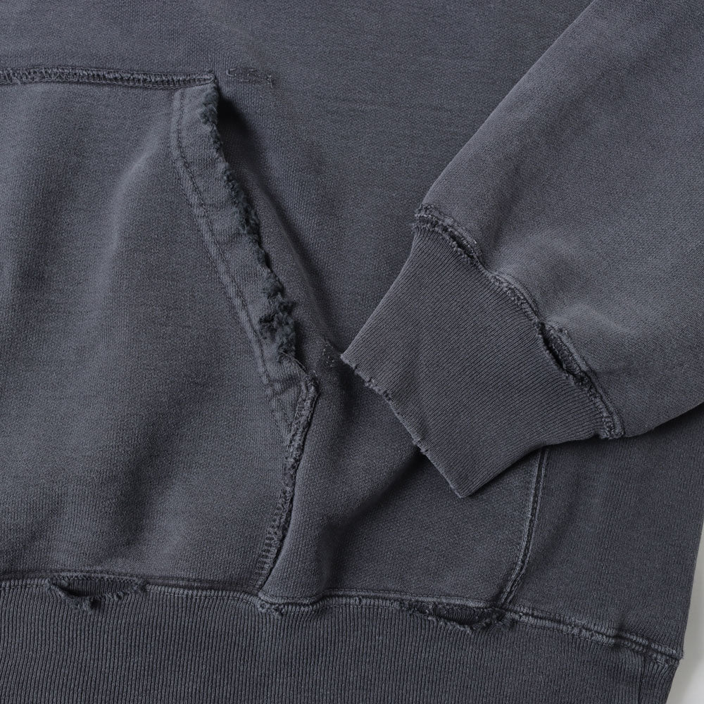 Double SP processed fleece hoodie (SKATE)
