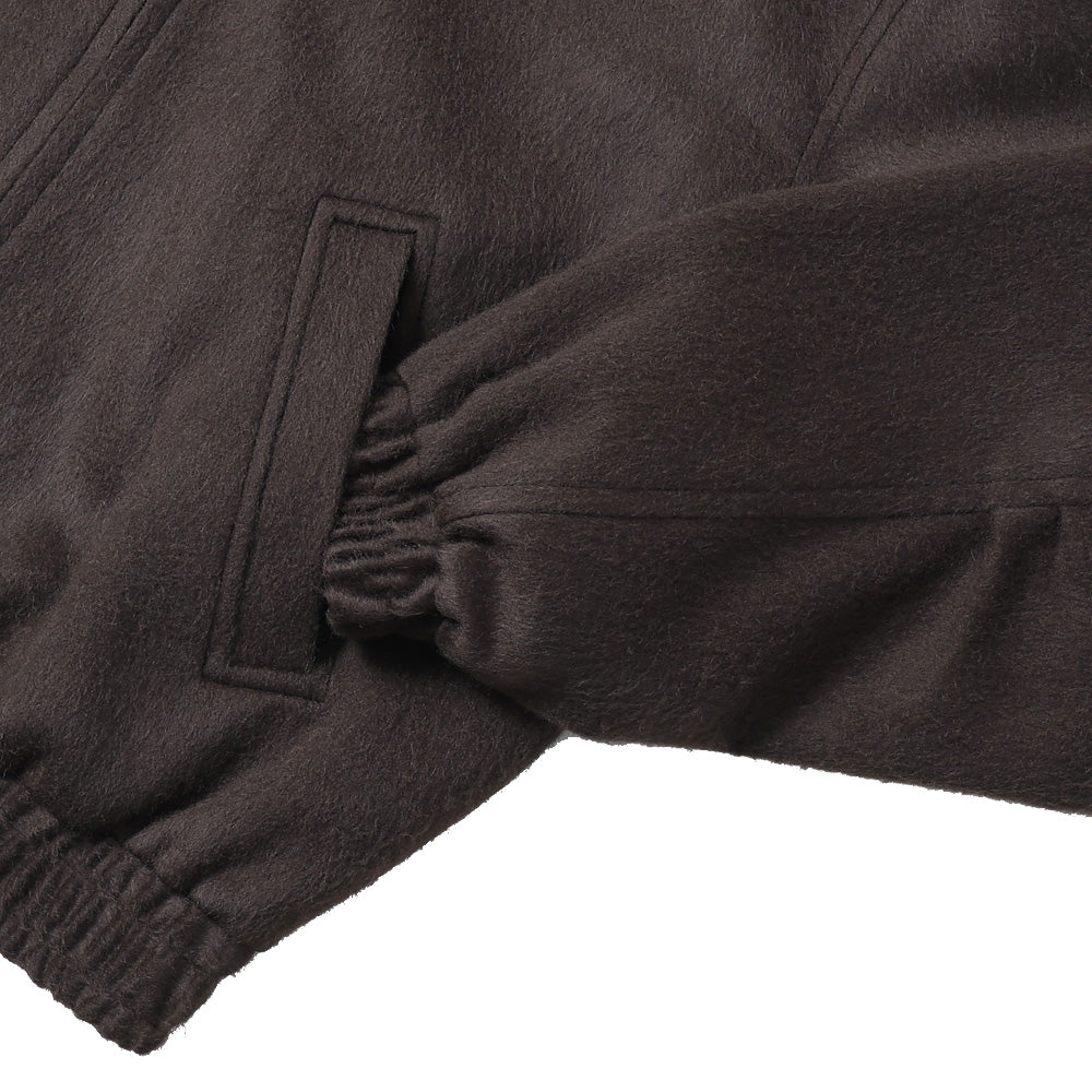 BABY CAMEL FLANNEL ZIP BLOUSON