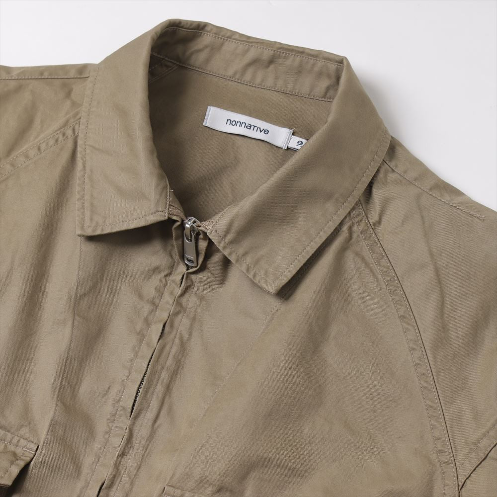 TROOPER SHORT JACKET COTTON GABARDINE