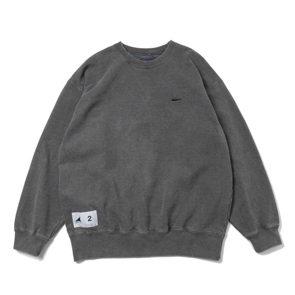 DESCENDANT (ディセンダント) PE CREW NECK PIGMENT DYE 261ATDS-CSM03