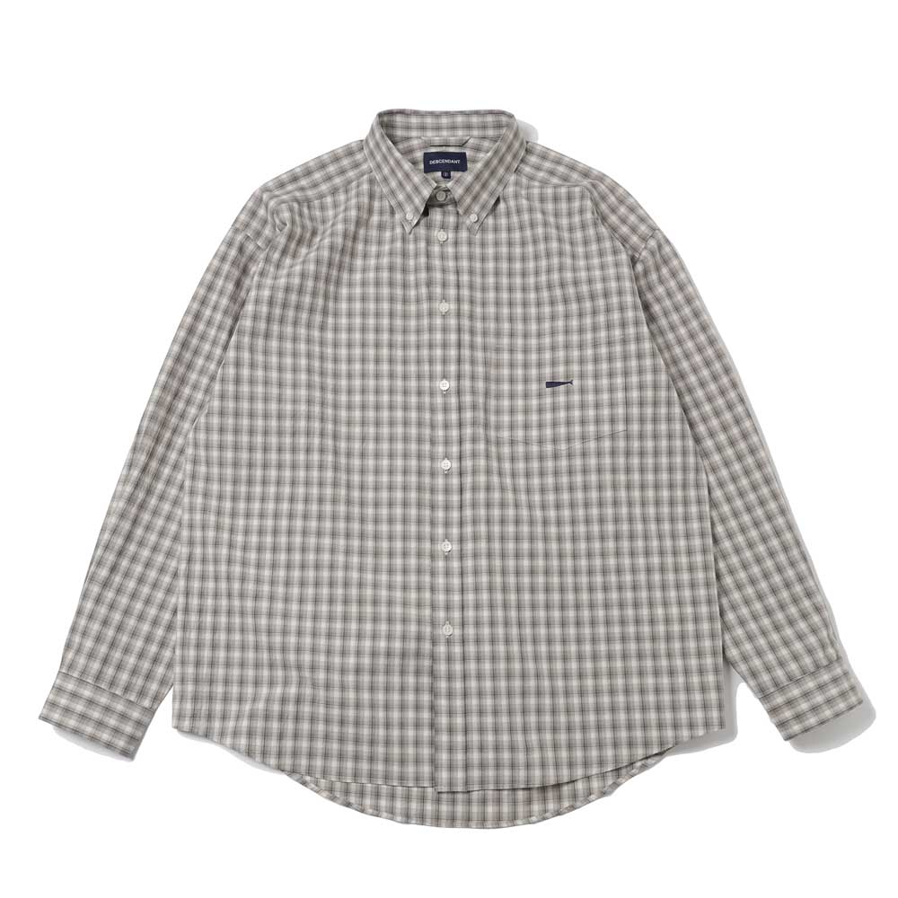 DESCENDANT (ディセンダント) KENNEDY'S PLAID LS SHIRT 261TQDS-SHM01