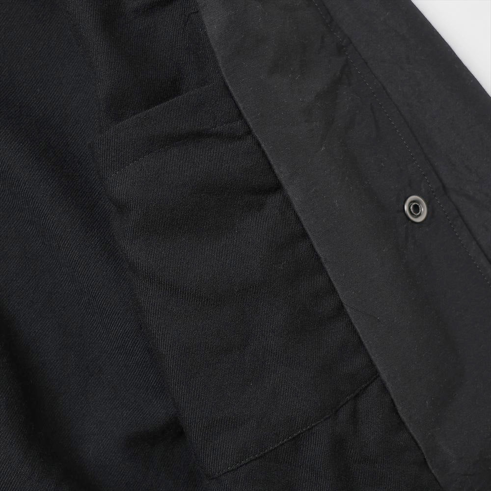 COACH JACKET WOOL SILK HIGH COUNT TYPEWRITER