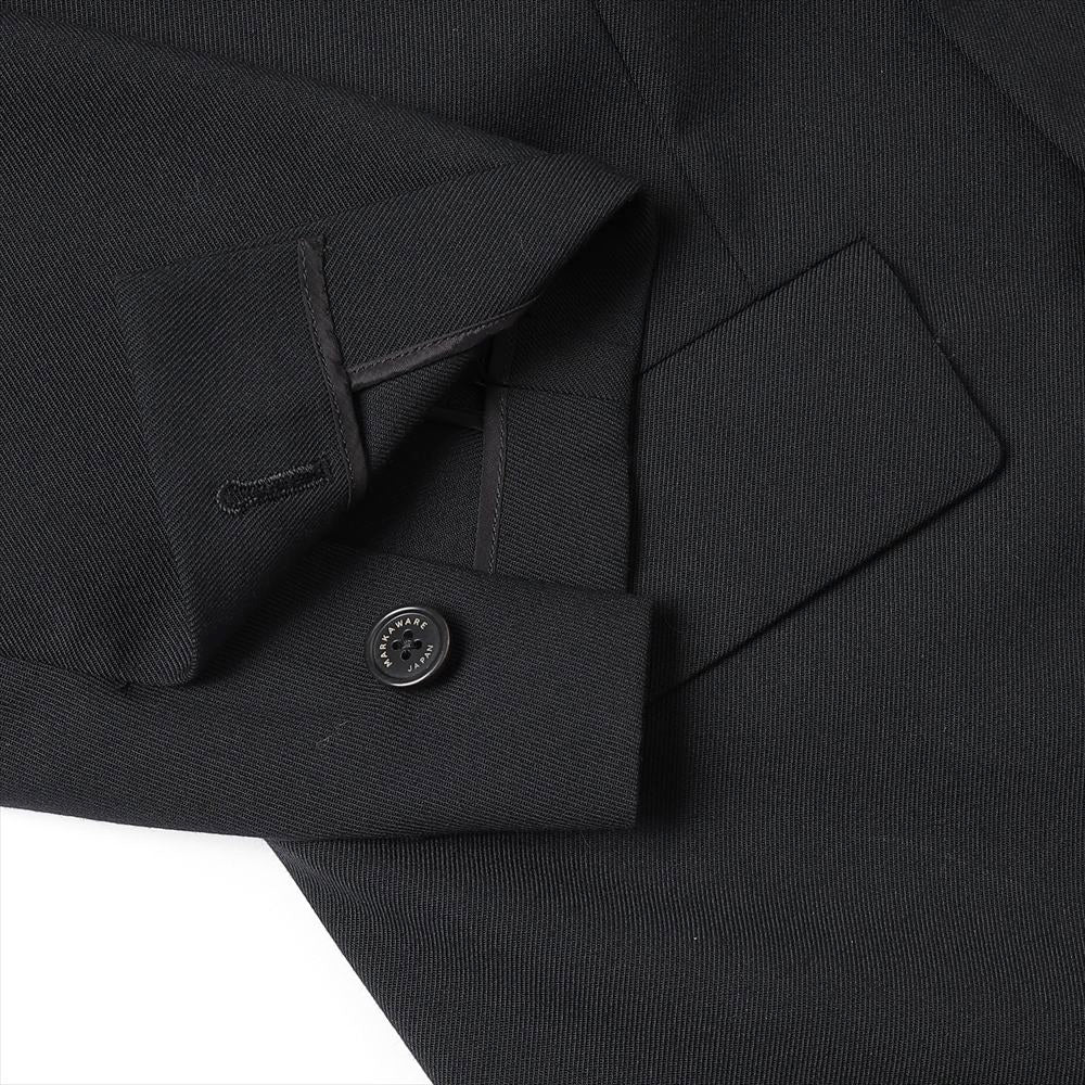 DOUBLE BREASTED COMFORT JACKET ORGANIC WOOL SURVIVAL CLOTH