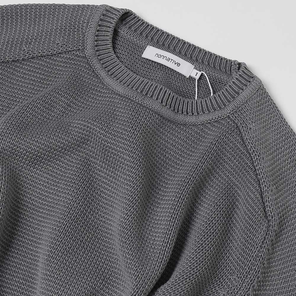 WORKER PULLOVER SWEATER COTTON YARN