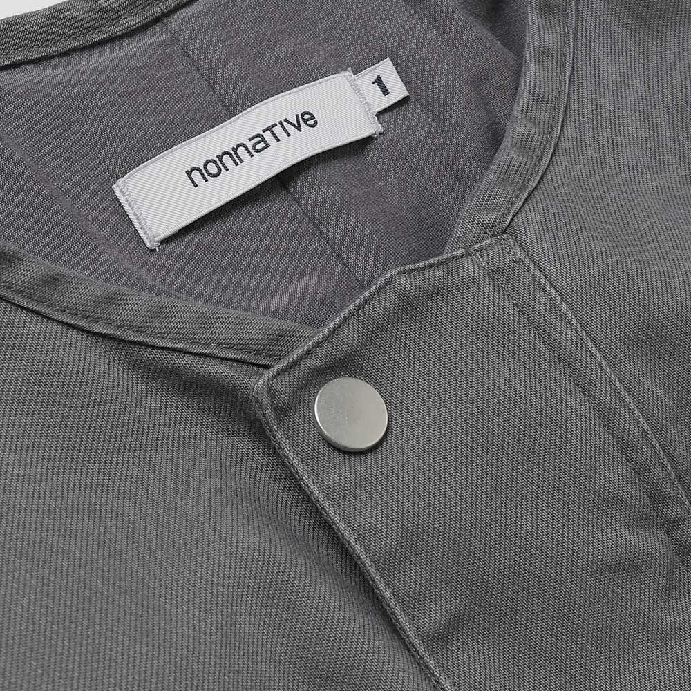 RIDER JACKET COTTON DRILL PIGMENT DYE WITH WINDSTOPPER