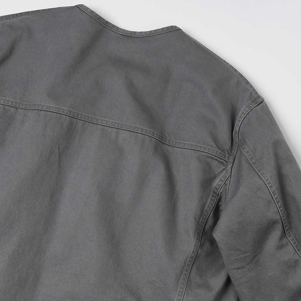 RIDER JACKET COTTON DRILL PIGMENT DYE WITH WINDSTOPPER