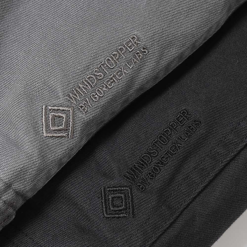RIDER JACKET COTTON DRILL PIGMENT DYE WITH WINDSTOPPER