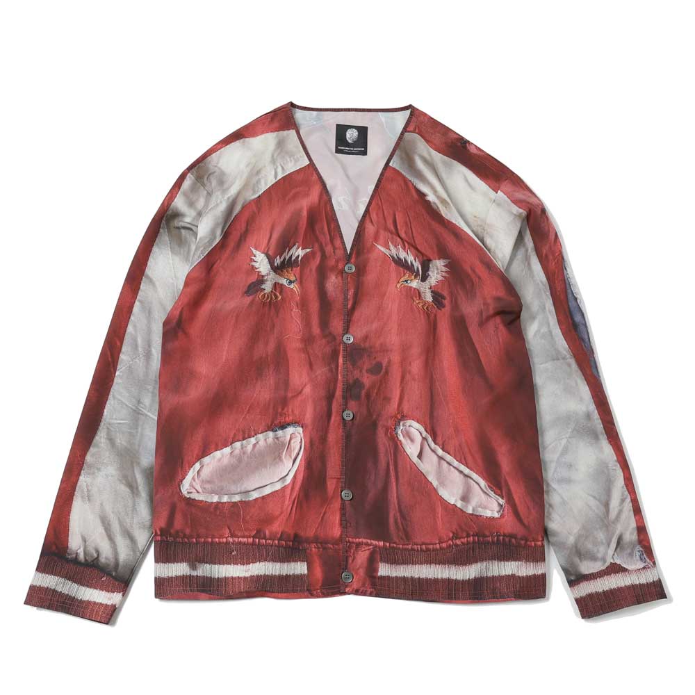 TALKING ABOUT THE ABSTRACTION - TRANSFER CARDIGAN (26SS-CD-001