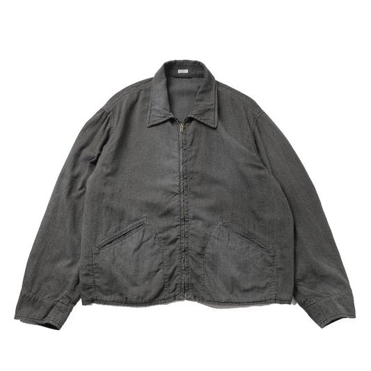 Vintage Black Chambray Sports Jacket