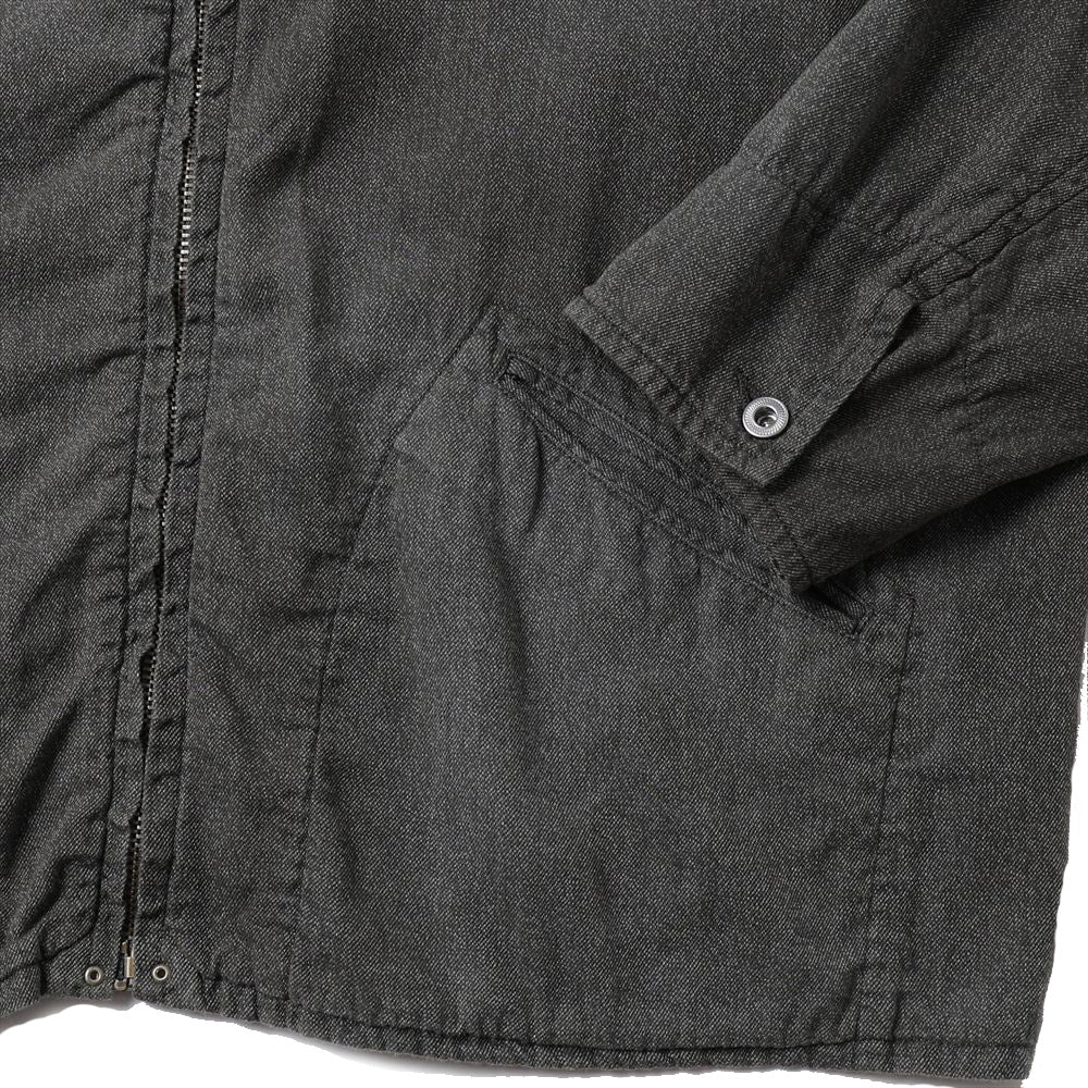 Vintage Black Chambray Sports Jacket