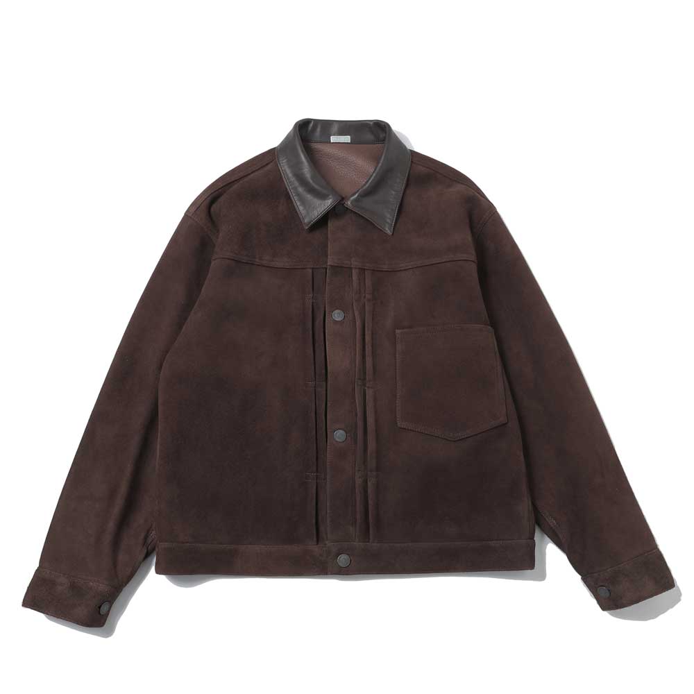 A.PRESSE (ア プレッセ) Vintage Suede Leather 1st Type Jacket 26SAP