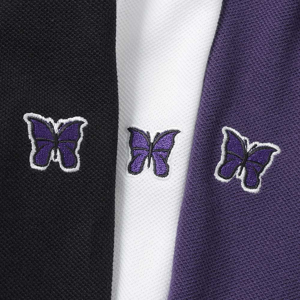 Shawl Collar L/S Polo - Cotton Pique