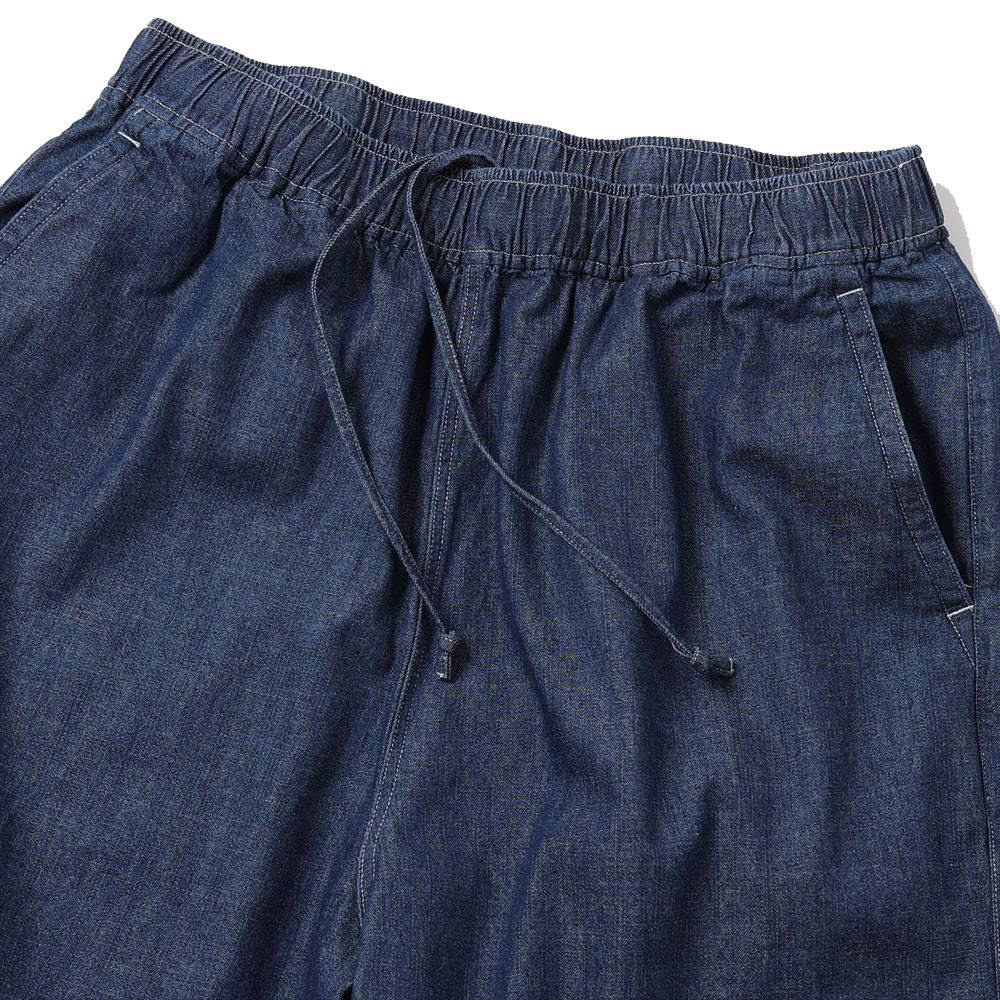 LIGHT DENIM EASY SHORTS