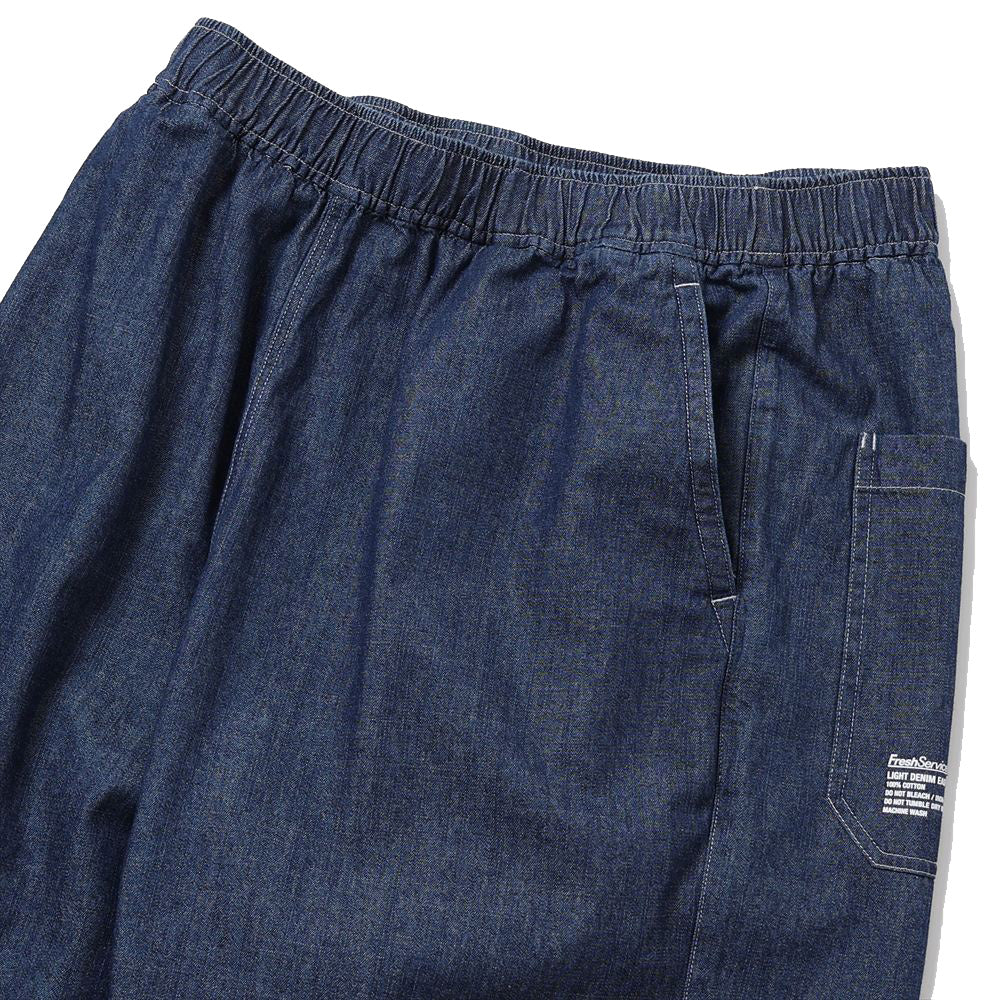 LIGHT DENIM EASY SHORTS