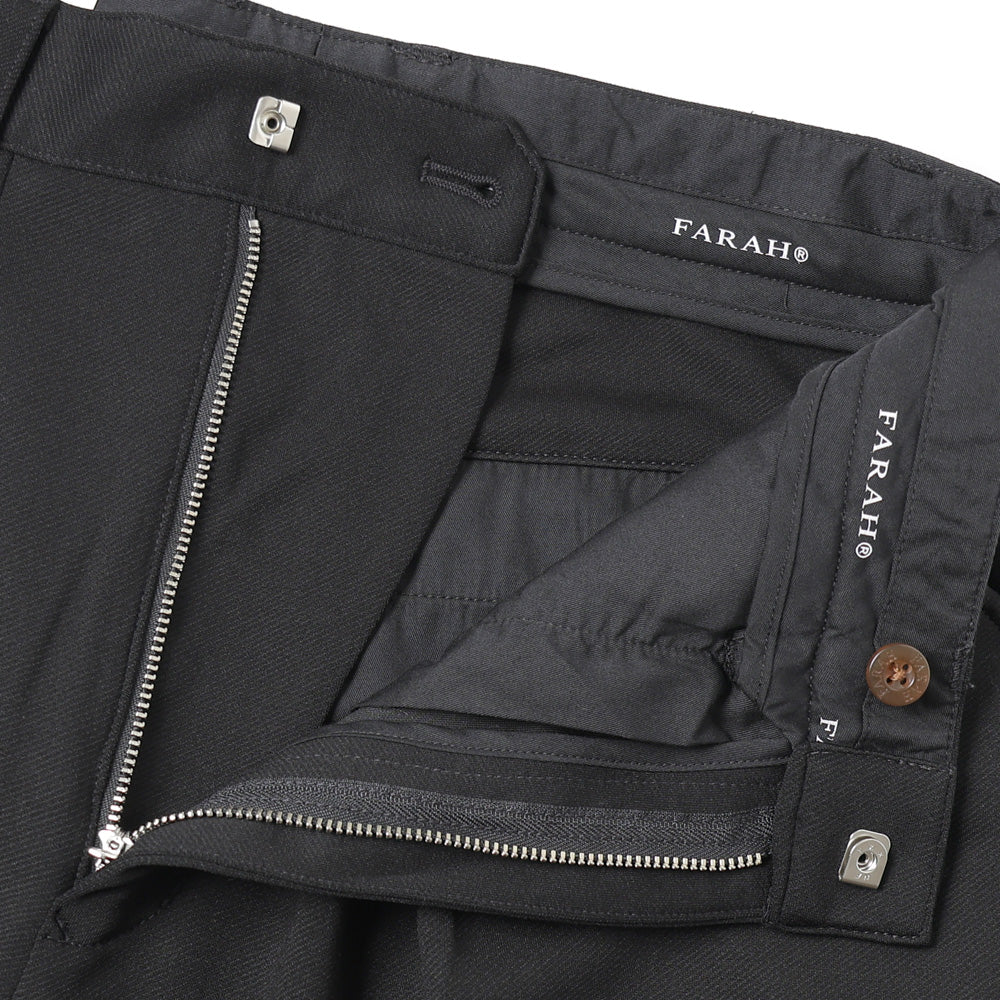Two Tuck Wide Tapered Pants