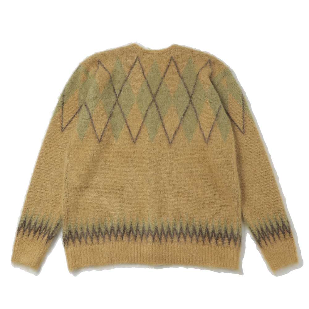 Mohair Cardigan - Argyle