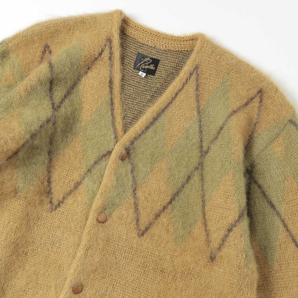 Mohair Cardigan - Argyle