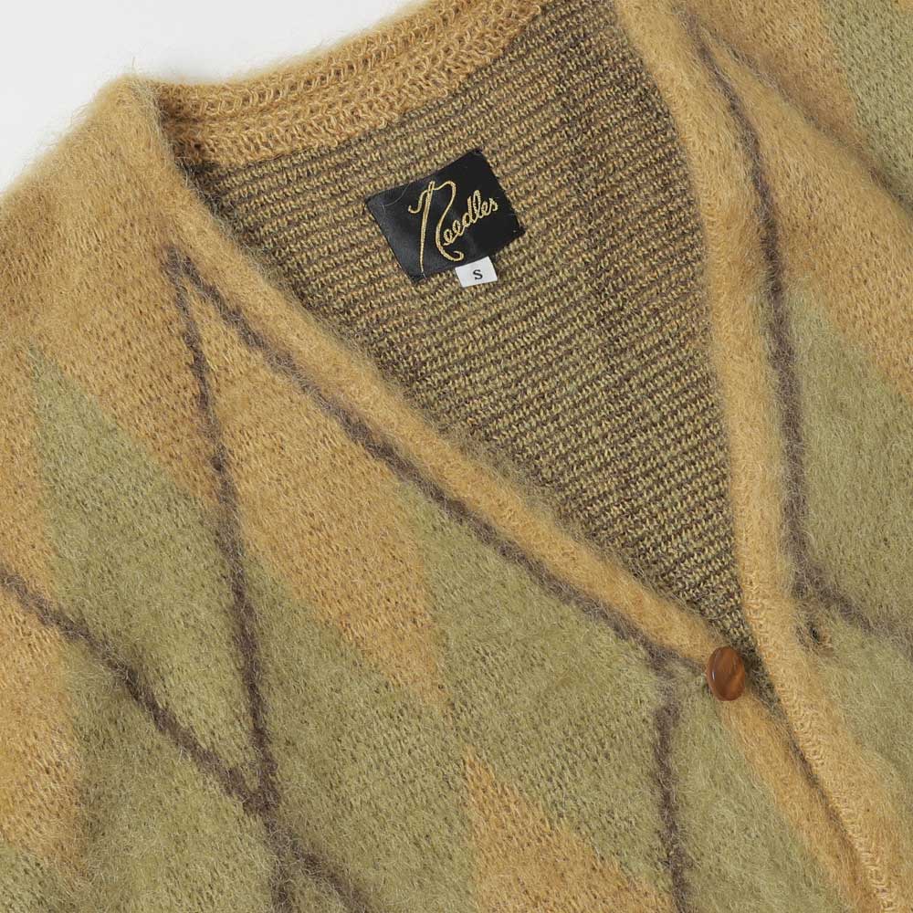 Mohair Cardigan - Argyle